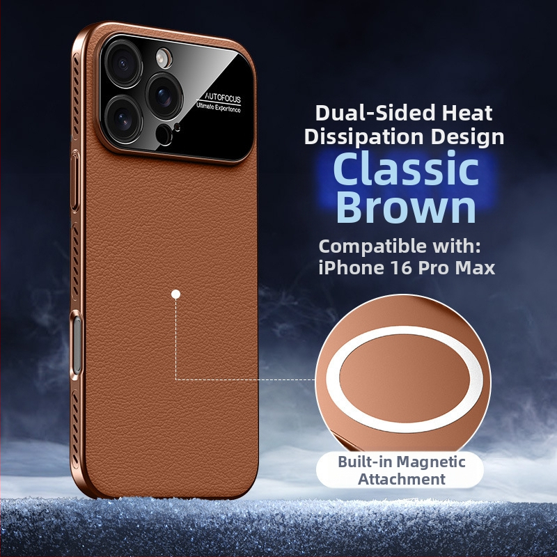 Kemény hátlap iPhone 14, 14 Pro és 14 Pro Max modellhez — PC anyag, domborított felület, hőelvezetés, mágneses zár, ütésálló védelem