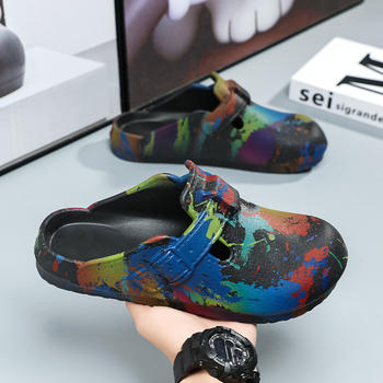 Slip-On szandálok, uniszex, EVA felső rész és EVA talp, hétköznapi stílus, nyár 2025