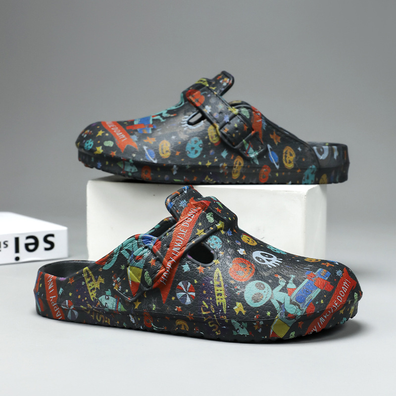 Slip-On szandálok, uniszex, EVA felső rész és EVA talp, hétköznapi stílus, nyár 2025