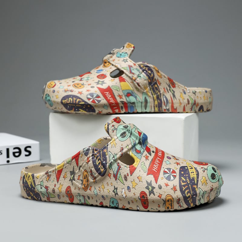 Slip-On szandálok, uniszex, EVA felső rész és EVA talp, hétköznapi stílus, nyár 2025