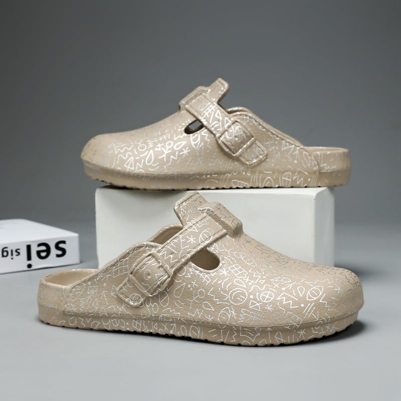 Slip-On szandálok, uniszex, EVA felső rész és EVA talp, hétköznapi stílus, nyár 2025