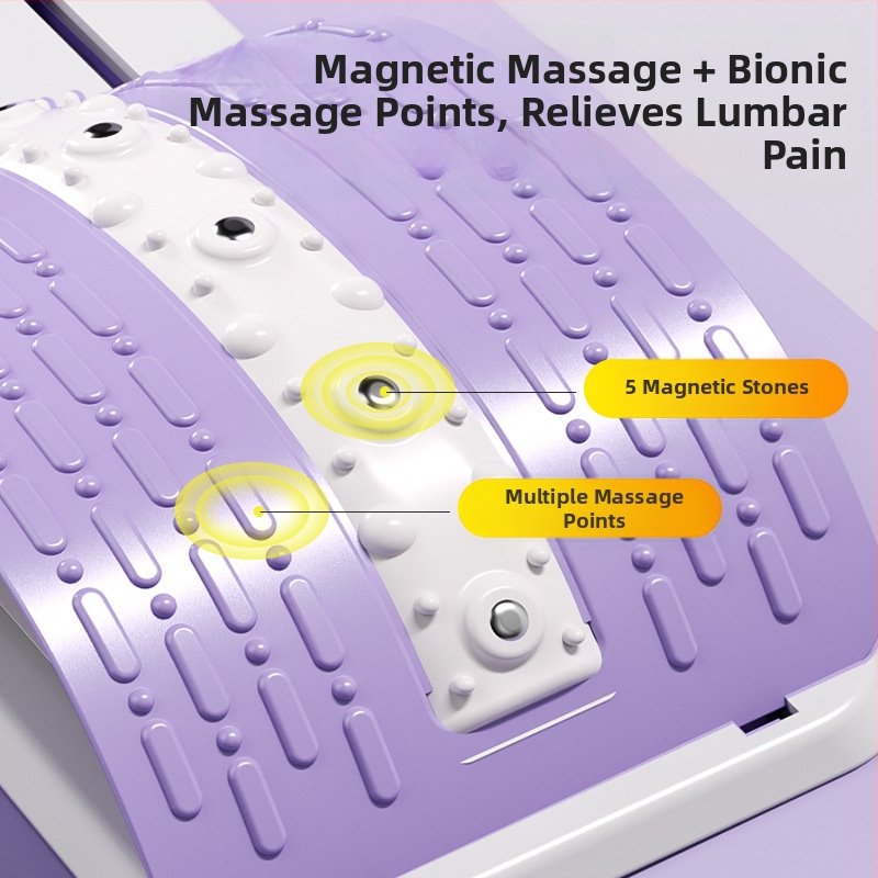 Nachi Дъска за талия L2 с въздушна лумбална опора, масажна функция, лесен монтаж, регулируема за дискомфорт в талията