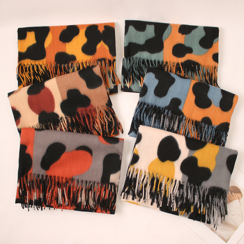 Rudens poliestera šalle, warp adījums, stilīgs ikdienas ceļotājs, izlaidums 2025