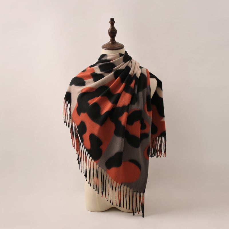 Rudens poliestera šalle, warp adījums, stilīgs ikdienas ceļotājs, izlaidums 2025