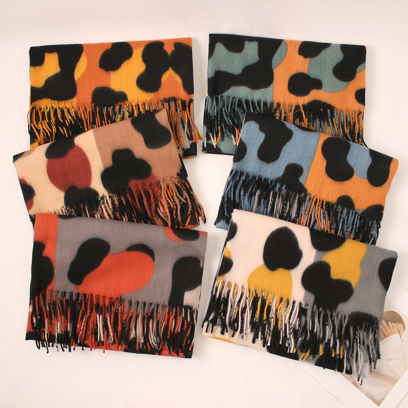 Rudens poliestera šalle, warp adījums, stilīgs ikdienas ceļotājs, izlaidums 2025