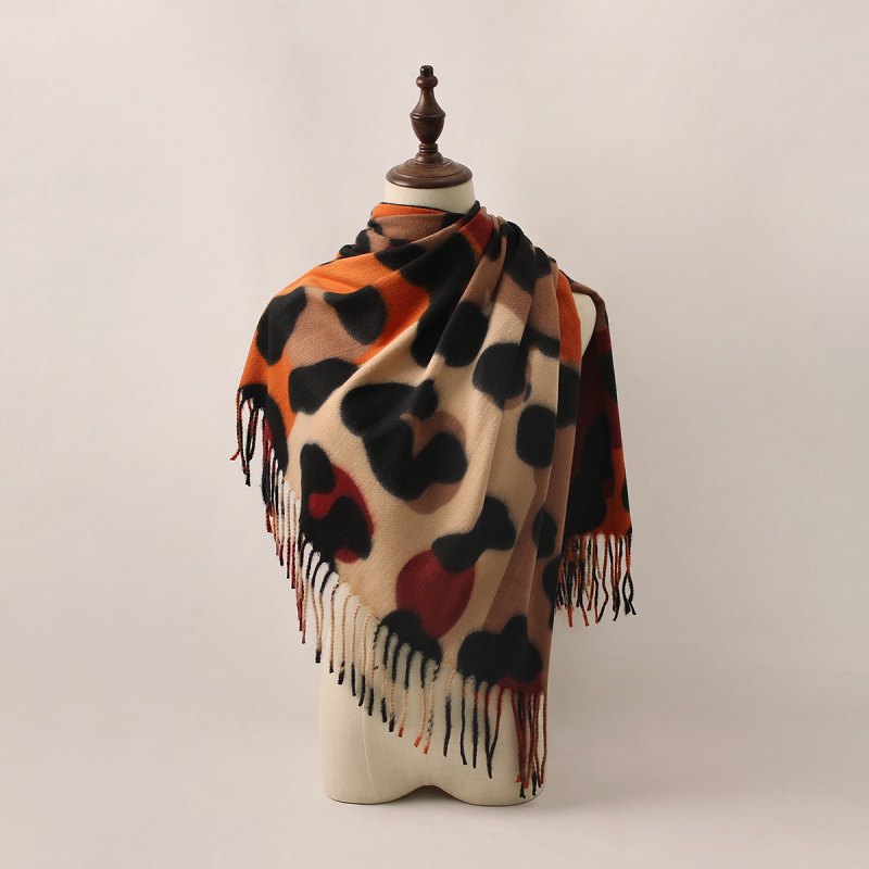 Rudens poliestera šalle, warp adījums, stilīgs ikdienas ceļotājs, izlaidums 2025