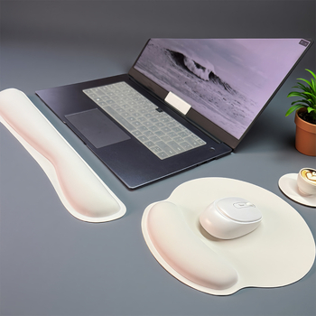 Σετ πληκτρολογίου και ποντικιού από αφρό μνήμης με βάση αντιολισθητική