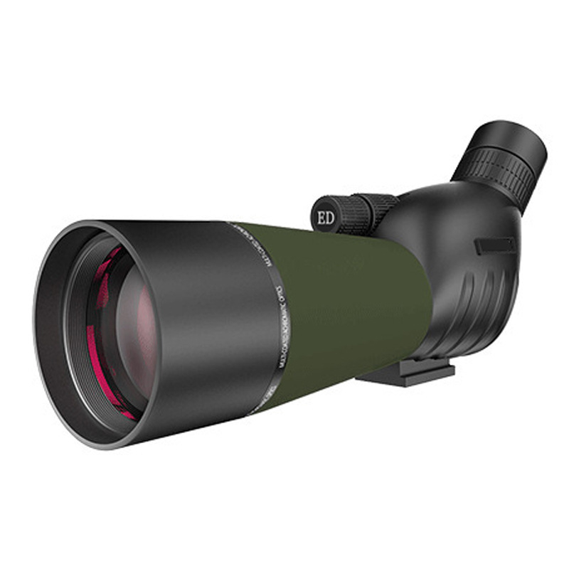 Telescoape monocular pentru observarea păsărilor 25-75X60, zoom fără trepte, vedere nocturnă, sticlă ED