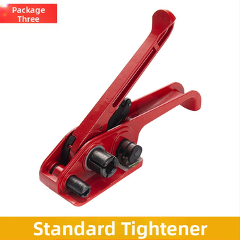 Μοντέλο 1608PET: Χειροκίνητη Μηχανή Στερέωσης Ιμάντων με Πλαστικό-Ατσάλινο Λουρί