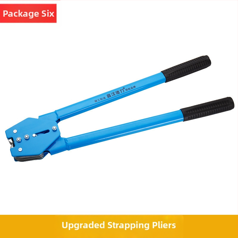 Модел 1608PET: Ръчна машина за затягане на ленти с пластмасово-стоманена лента