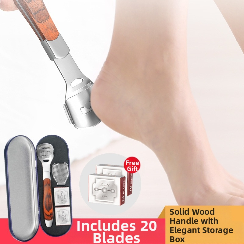 Педикюр инструмент за премахване на мъртва кожа и мазоли, пластмаса и неръждаема стомана, форма: клещи за нокътни канали, подходящ за деца