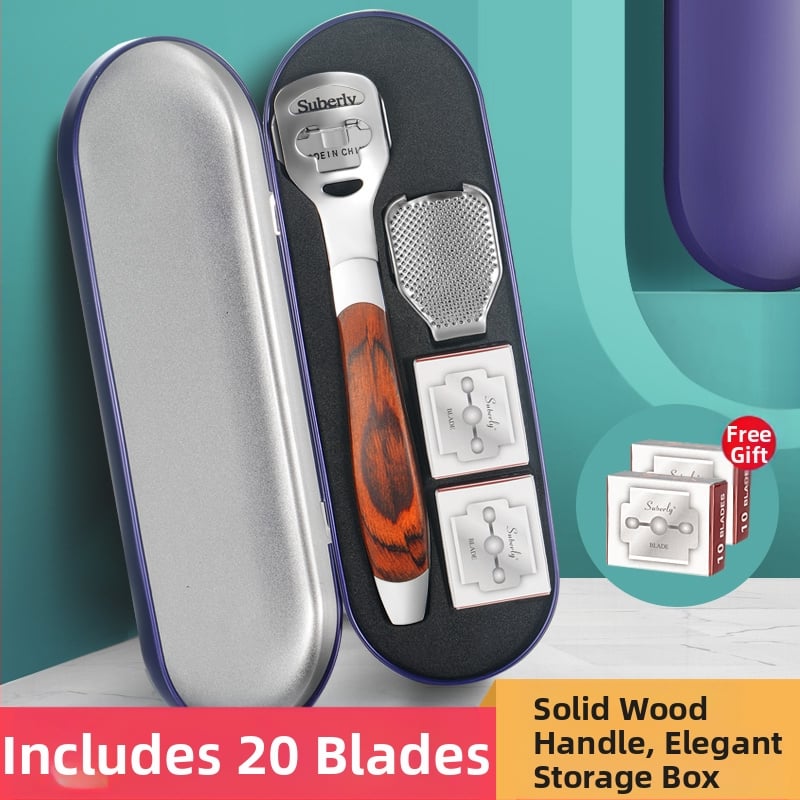 Σετ εργαλείων περιποίησης ποδιών για αφαίρεση νεκρού δέρματος και κακών, κατασκευασμένο από πλαστικό και ανοξείδωτο ατσάλι, σχήμα: πένσες αυλακώσεων νυχιών, κατάλληλο για παιδιά