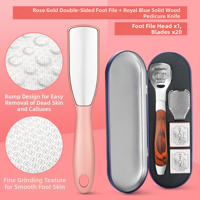 Σετ εργαλείων περιποίησης ποδιών για αφαίρεση νεκρού δέρματος και κακών, κατασκευασμένο από πλαστικό και ανοξείδωτο ατσάλι, σχήμα: πένσες αυλακώσεων νυχιών, κατάλληλο για παιδιά