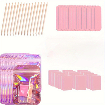 Σετ εργαλείων περιποίησης νυχιών με αποσπώμενο αρχείο νυχιών και ξύλινο ραβδί – Μοντέλο 614890737657