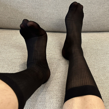 Vyrinės formalaus stiliaus kojinės, 100% medvilnė, kvapų atsparios, storesnis audinys, šiuolaikiškas paprastas stilius