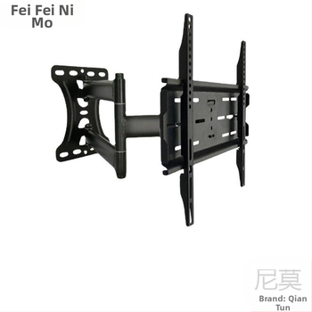 Qian Dun Τοίχου βραχίονας στήριξης για LCD TV – Τηλεσκοπικός βραχίονας με 90° στροφή, χειροκίνητος έλεγχος