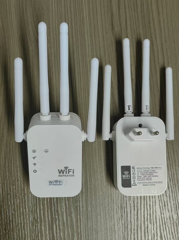 WiFi повторител, обхват 10 м, 802.11n, скорост 300m, захранване 100-240V