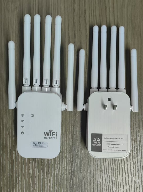 WiFi повторител, обхват 10 м, 802.11n, скорост 300m, захранване 100-240V
