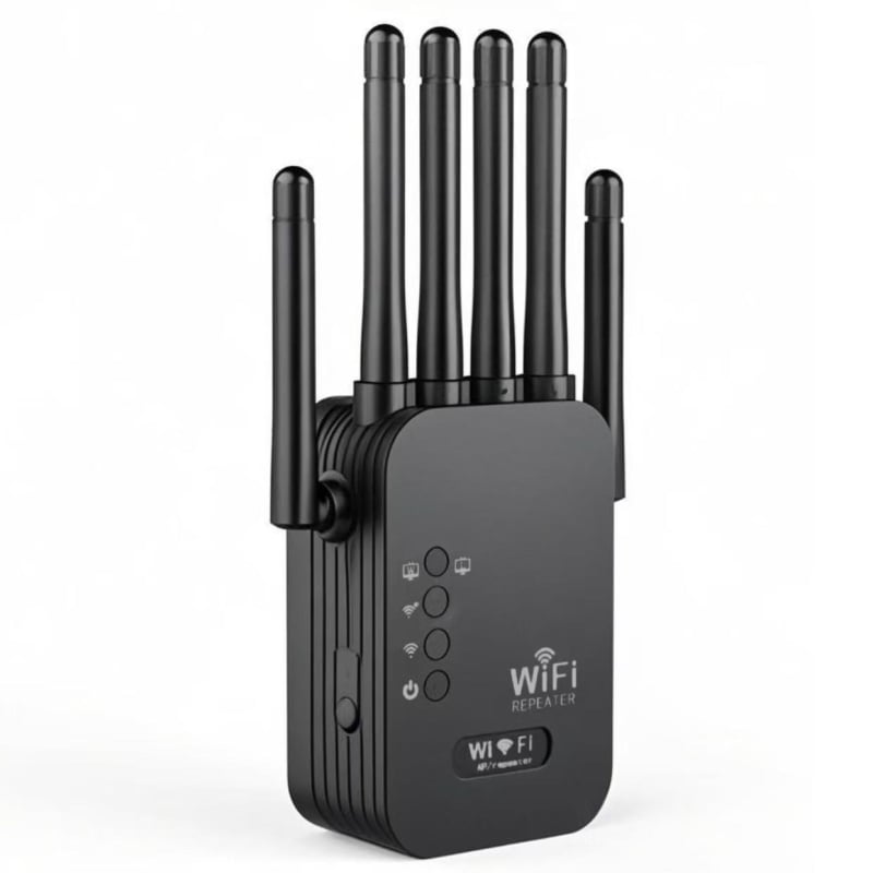 WiFi повторител, обхват 10 м, 802.11n, скорост 300m, захранване 100-240V