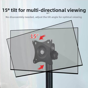 Prijenosni podni stalak za LCD TV/monitor s rotirajućim uspravnim nosačem
