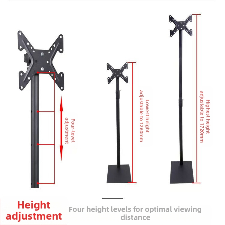 Prijenosni podni stalak za LCD TV/monitor s rotirajućim uspravnim nosačem