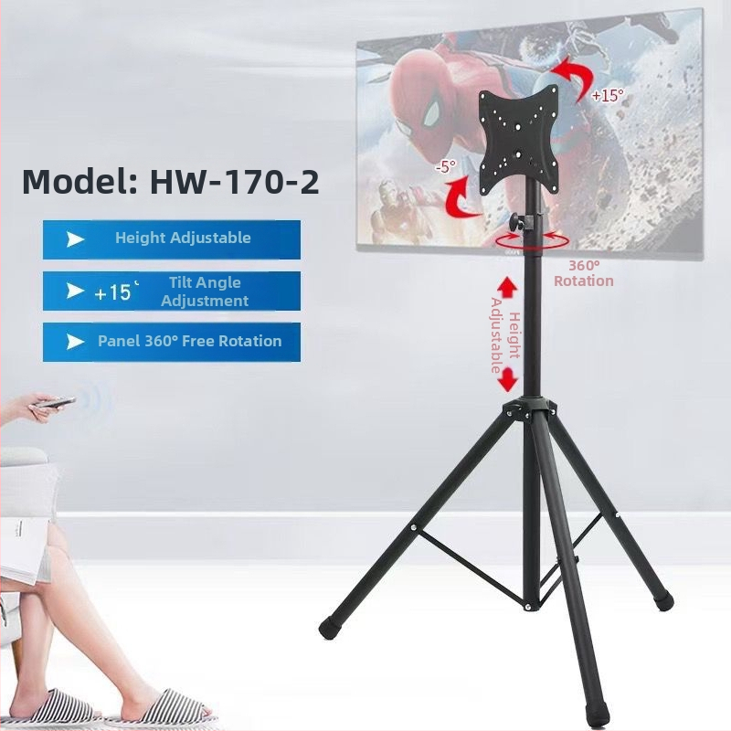 Prijenosni podni stalak za LCD TV/monitor s rotirajućim uspravnim nosačem