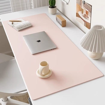 Δερμάτινη επιφάνεια γραφείου, ορθογώνια, μοντέρνος μινιμαλιστικός σχεδιασμός, μονοχρωμία, πλένεται στο πλυντήριο