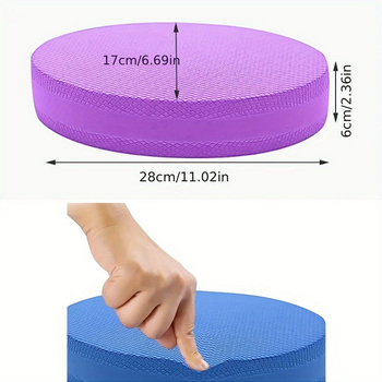 Jogos balansavimo kilimėlis su sagtimi, PET, tinklelio raštas, 2025 m. žiema, prekės kodas jd601100224499770