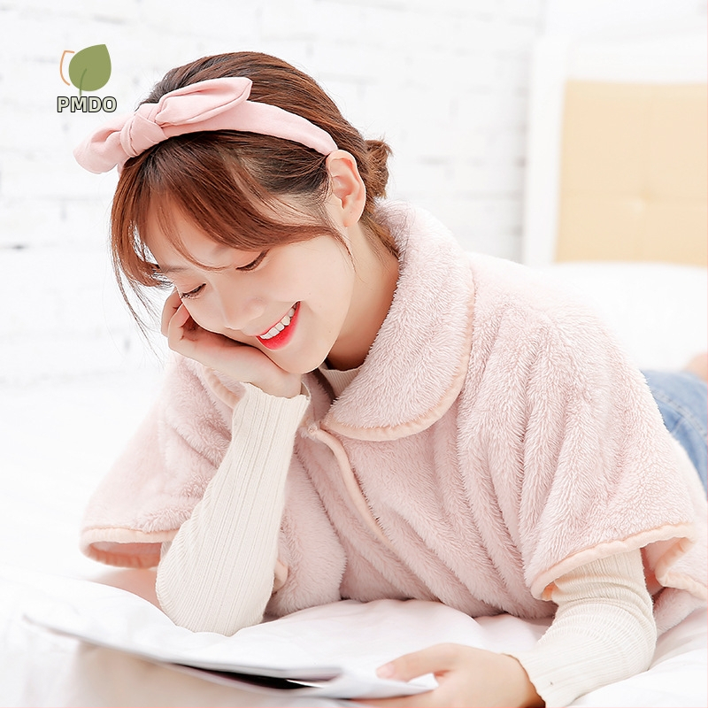 Šalles-pelerīna no jēra vilnas rudens–ziemas siltumam, vienkrāsains raksts, warp adīts audums, saglabā siltumu