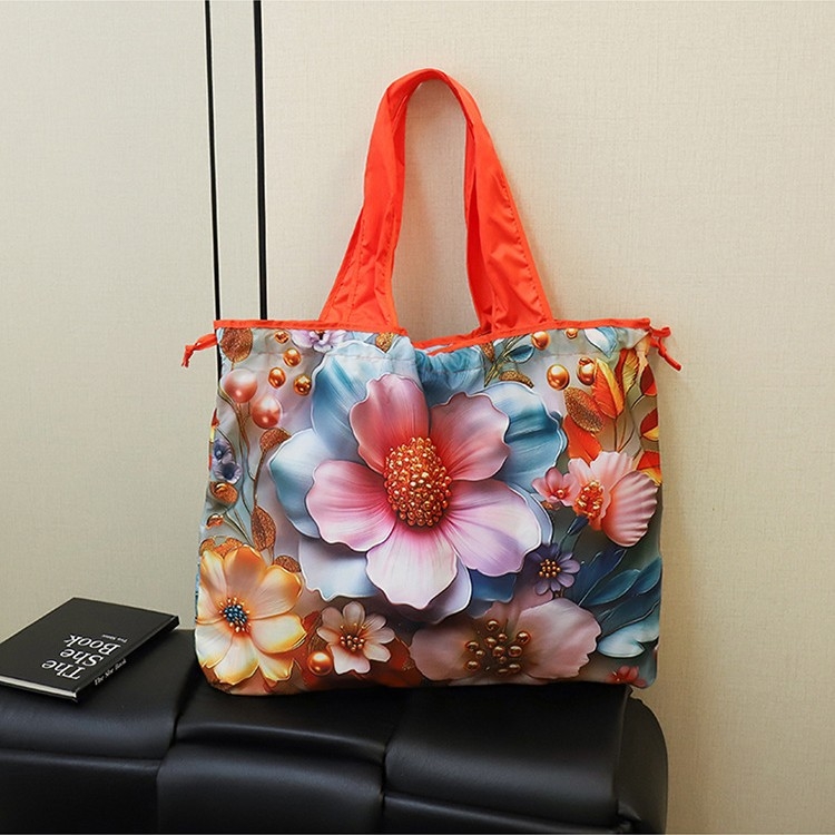 Geantă de cumpărături – stil geantă de mână, model 5261, poliester, lux ușor, multifuncțională