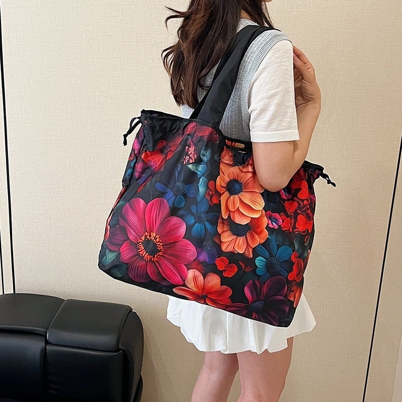 Geantă de cumpărături – stil geantă de mână, model 5261, poliester, lux ușor, multifuncțională