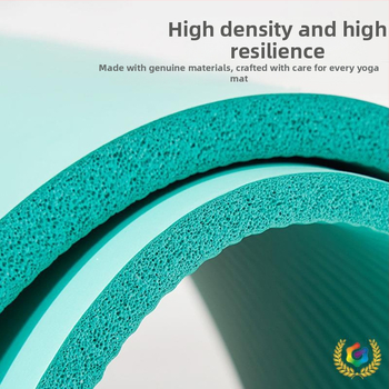 Μάτ γιόγκα από NBR, 1 εκ. πάχος, 800 γρ, αντιολισθητικό, για οικιακή άσκηση και διαμόρφωση σώματος