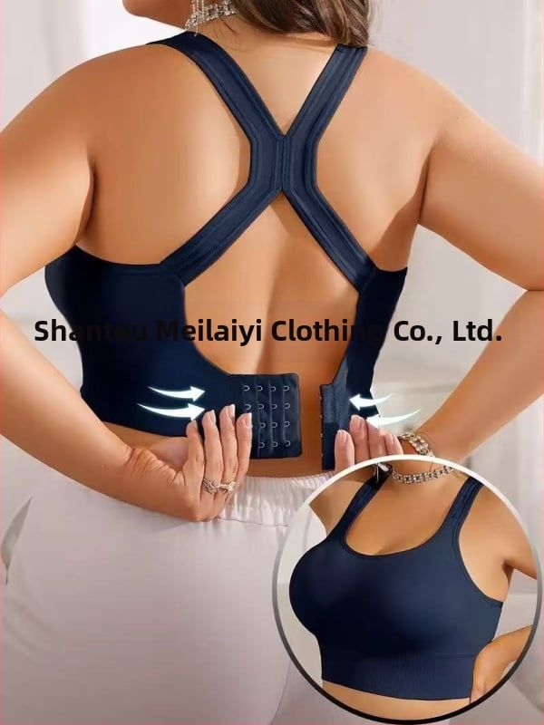 Meilaiyi 8680 αθλητικό χωρίς ραφές σουτιέν – πλήρης Κούπα, Push-Up, πίσω κούμπωμα τεσσάρων σειρών, νάιλον ύφασμα με επένδυση σπαντέξ