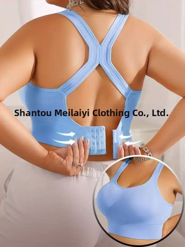 Meilaiyi 8680 αθλητικό χωρίς ραφές σουτιέν – πλήρης Κούπα, Push-Up, πίσω κούμπωμα τεσσάρων σειρών, νάιλον ύφασμα με επένδυση σπαντέξ