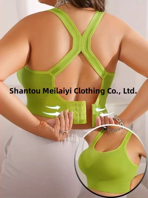 Meilaiyi 8680 αθλητικό χωρίς ραφές σουτιέν – πλήρης Κούπα, Push-Up, πίσω κούμπωμα τεσσάρων σειρών, νάιλον ύφασμα με επένδυση σπαντέξ
