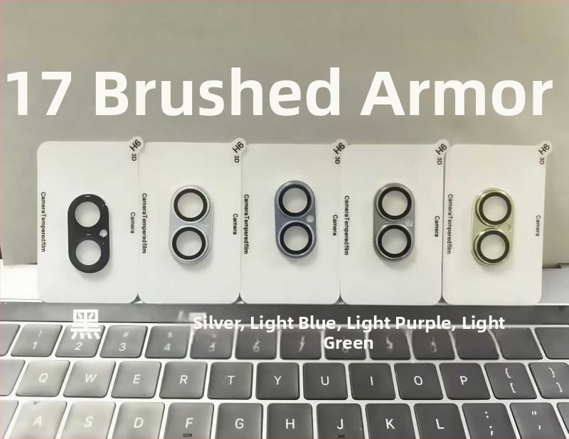 Kameras objektīva aizsardzības filma iPhone 16 Pro Max – temperatēts stikls, objektīva plēve, antibakteriāls, izturīgs pret krišanu, pilns pārklājums