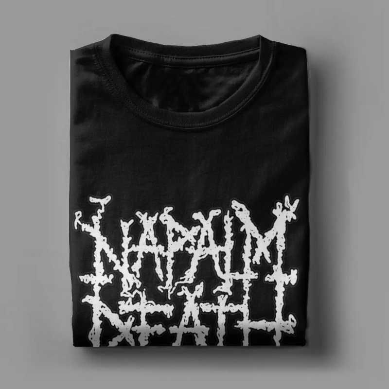 Napalm Death Shark marškinėliai, medvilnė, apvali iškirptė, trumpomis rankovėmis, spaudinys, laisvas kirpimas