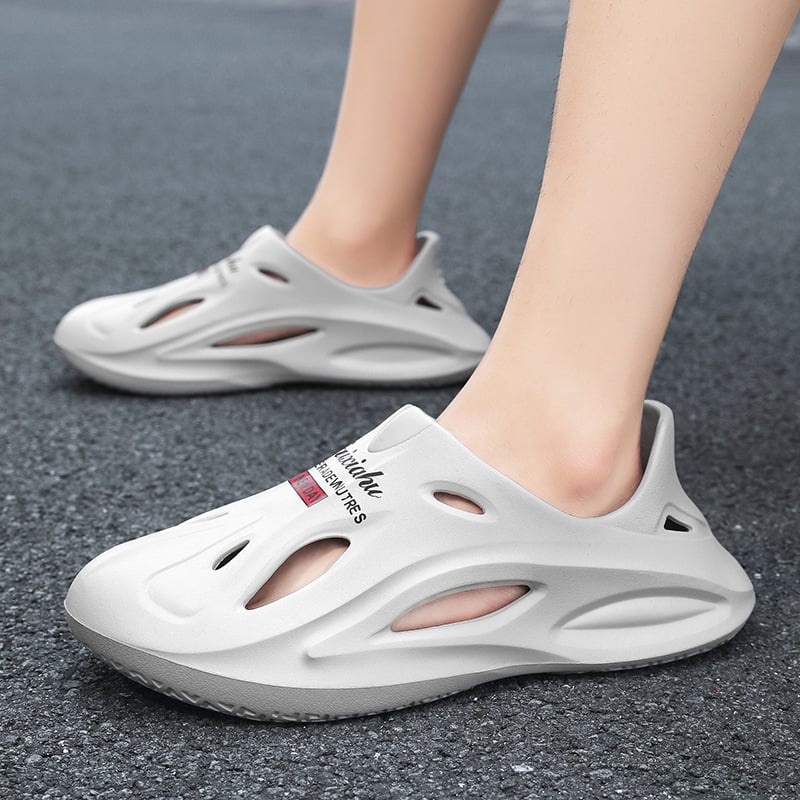 Férfi szandálok, EVA felső rész és EVA talp, slip-on záródás, lélegző, Casual zárt orrú