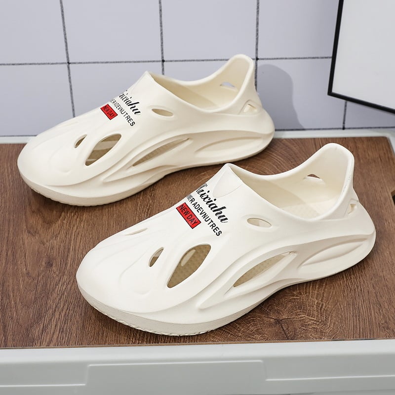 Férfi szandálok, EVA felső rész és EVA talp, slip-on záródás, lélegző, Casual zárt orrú