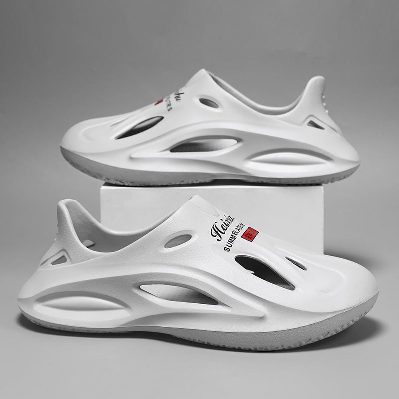 Férfi szandálok, EVA felső rész és EVA talp, slip-on záródás, lélegző, Casual zárt orrú