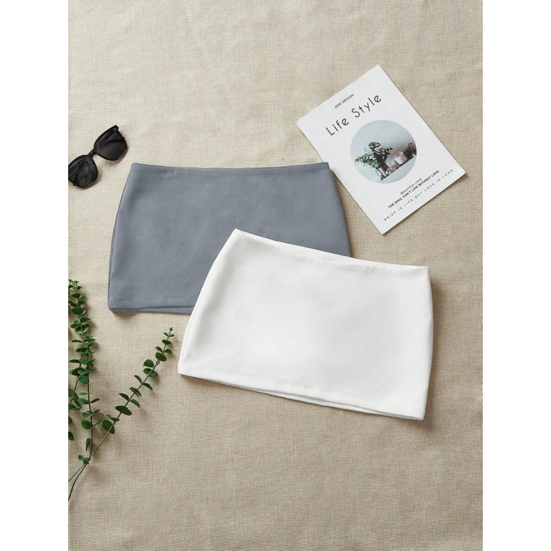 Șorturi scurte pentru femei cu talie elastică, două nuanțe, casual - bumbac natural colorat, CVC, croială lejeră