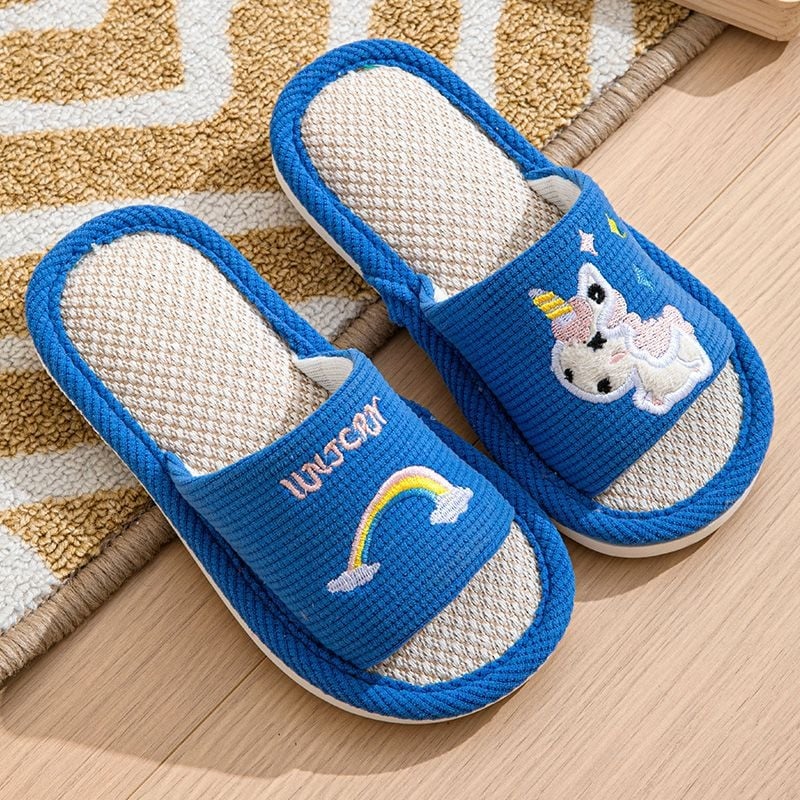 Vaikų dinozauro šlepetės – atviras pirštas, neslidžios vidaus, vasarai (Amžius: 1–3 metai; Viršus: EVA; Padas: PVC)