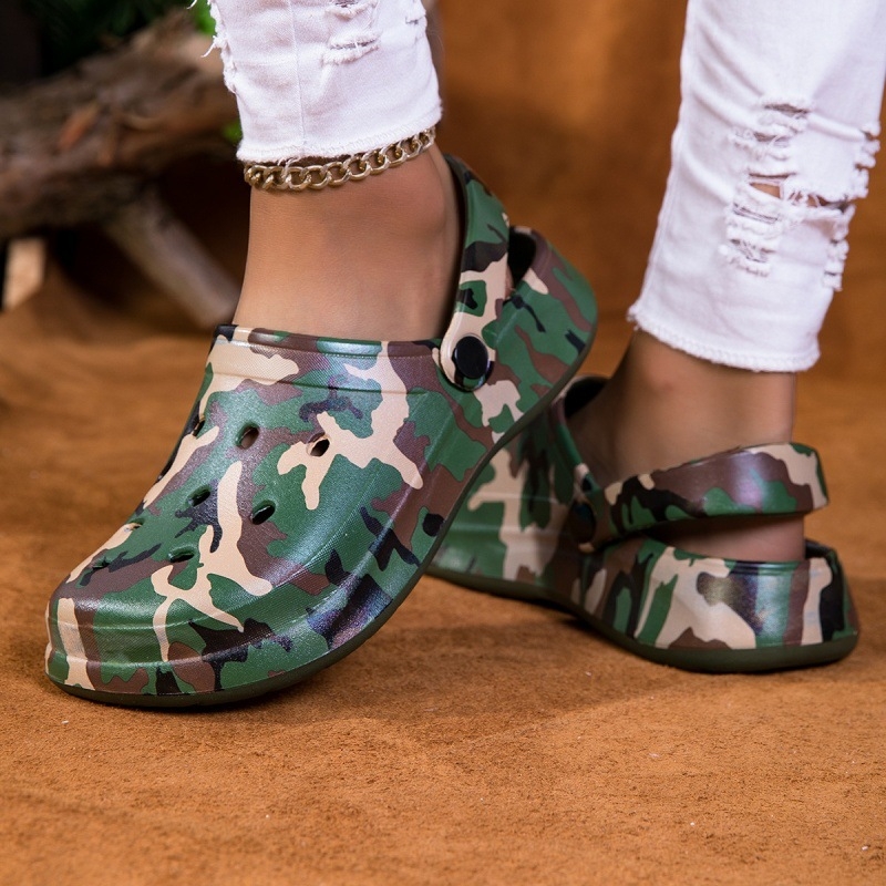 Lyukas EVA papucs férfiak és nők számára — Casual, felső EVA, EVA talp, injektált talp, Modell 2588