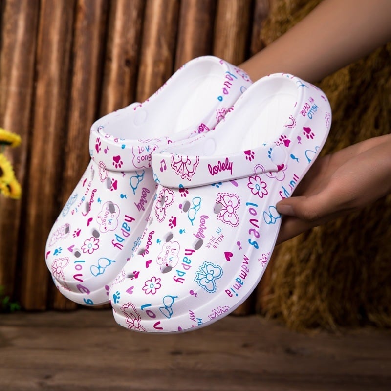 Lyukas EVA papucs férfiak és nők számára — Casual, felső EVA, EVA talp, injektált talp, Modell 2588