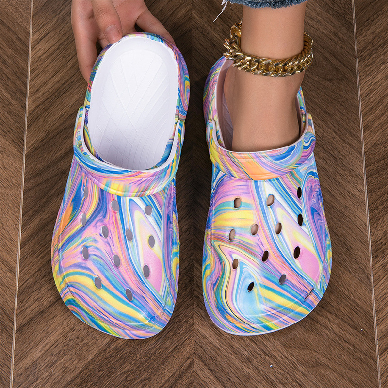 Lyukas EVA papucs férfiak és nők számára — Casual, felső EVA, EVA talp, injektált talp, Modell 2588