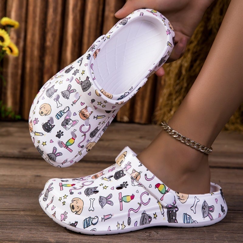 Lyukas EVA papucs férfiak és nők számára — Casual, felső EVA, EVA talp, injektált talp, Modell 2588