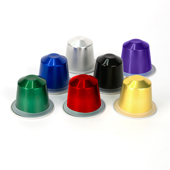 Carcasă pentru capsule de cafea, o singură utilizare – folie de aluminiu, compatibilă cu Nestlé Small