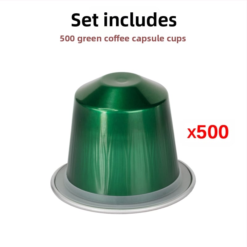Carcasă pentru capsule de cafea, o singură utilizare – folie de aluminiu, compatibilă cu Nestlé Small
