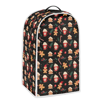 Κάλυμμα επεξεργαστή τροφίμων – Πολυεστέρας, Χριστουγεννιάνο σχέδιο, Προσαρμοζόμενο