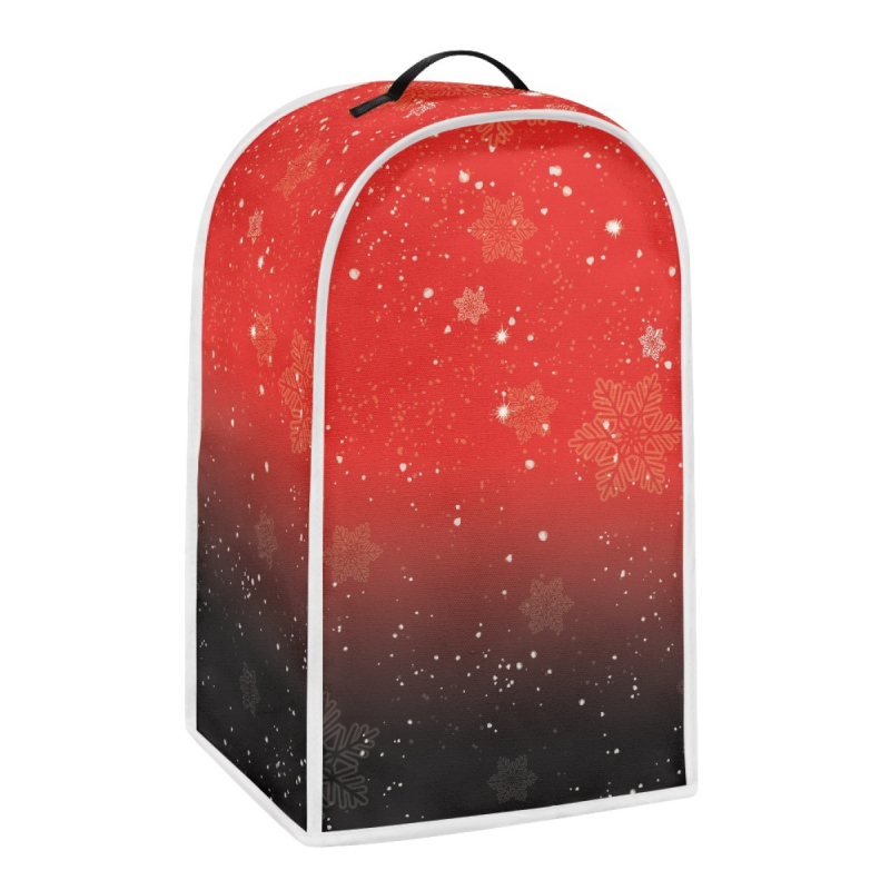 Husă pentru procesorul de bucătărie – poliester, model de Crăciun, personalizabilă